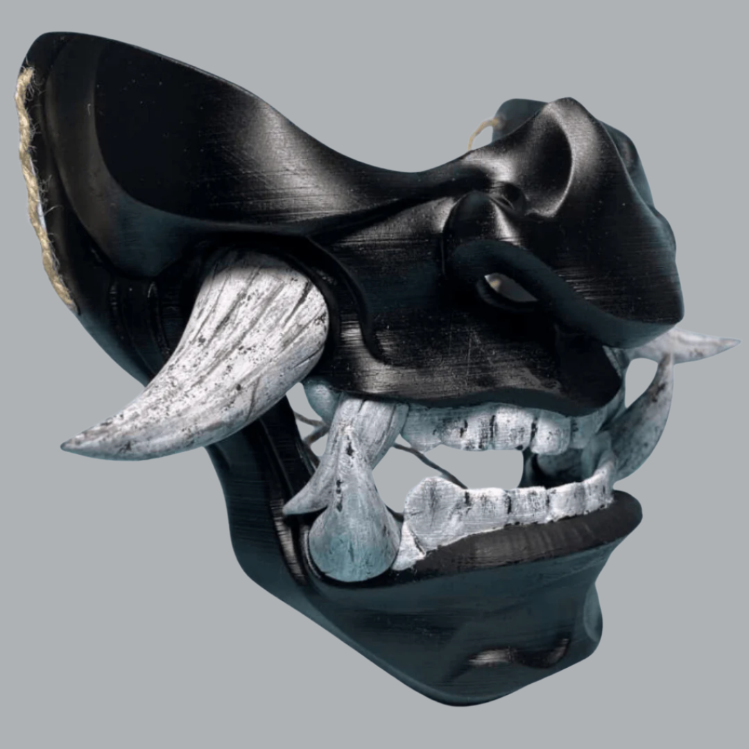 Space Armory Hannya Oni Mask Black